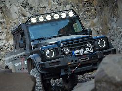 Imposanter Steinbeißer: Ineos Grenadier auf Portalachsen macht jetzt noch mehr her