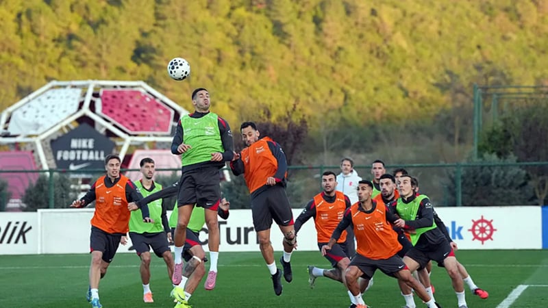 A Milli Futbol Takımı, Bulgaristan maçı hazırlıklarını sürdürdü