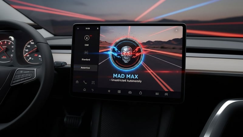 Tesla'nın Mad Max modu, hız limitlerini tanımıyor! Polisler bunu hiç sevmedi