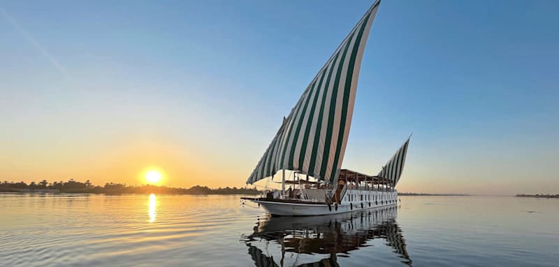 Segeln auf dem Nil wie die Pharaonen – dieses Schiff macht's möglich