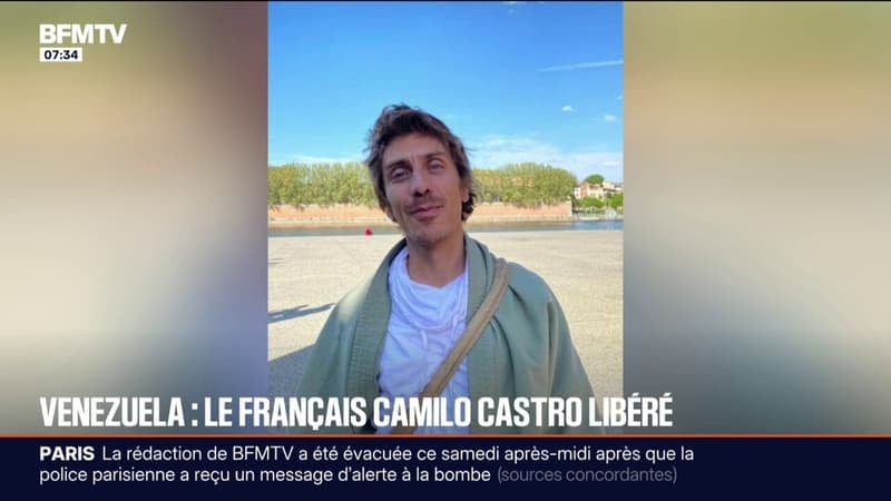 Emmanuel Macron annonce la libération du Français Camilo Castro détenu depuis juin dernier au Venezuela