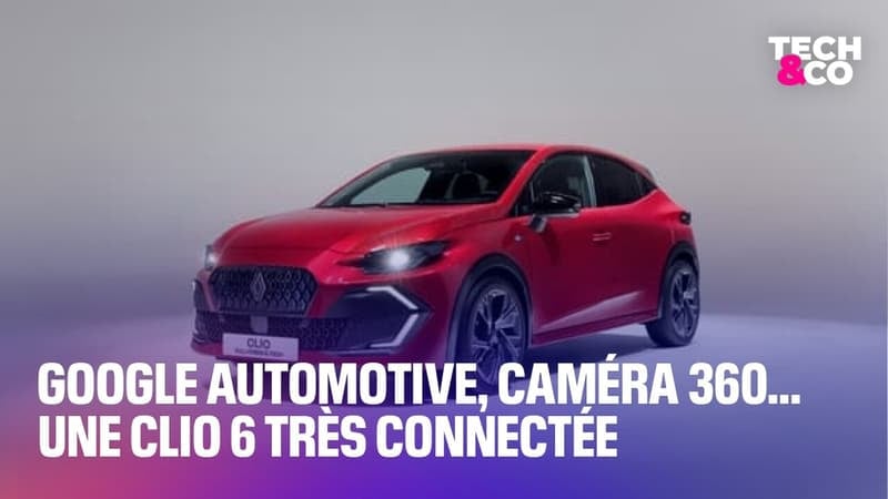 Google Automotive, caméra 360… Une Clio 6 très connectée