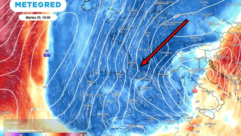 Aemet avisa a España: llega una borrasca en las próximas horas con -10 ºC de frío ártico y fuertes nevadas en estas zonas