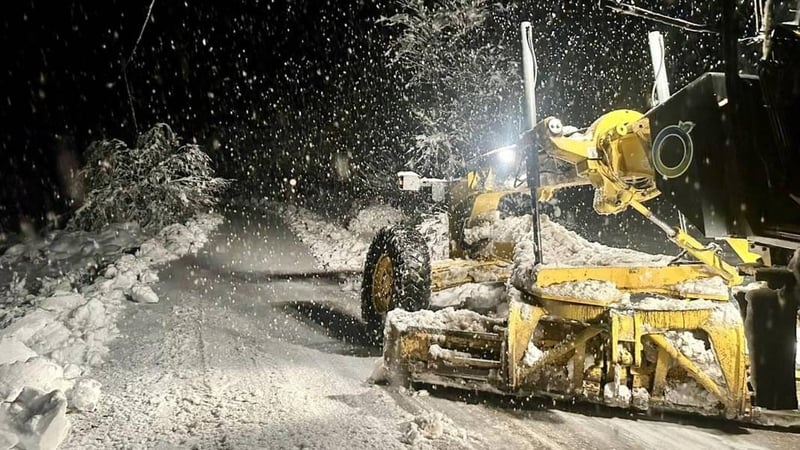Ordu-Sivas kara yolu ulaşıma açıldı