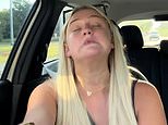 Influencer with Tourette's Syndrome sparks debate after posting driving video which shows her closing her eyes behind the wheel due to tics