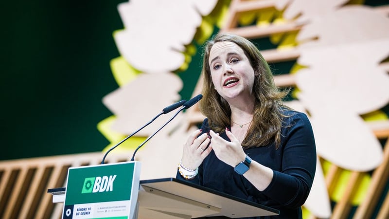 Grüne offenbaren mit paradoxem Applaus für Ricarda Lang ihr Führungsproblem