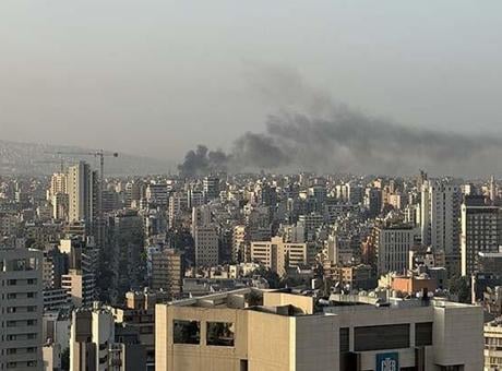 İsrail, Lübnan'ın başkenti Beyrut'a hava saldırısı düzenledi