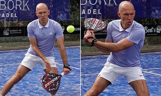 Meet the two-time Premier League winner who is taking padel by storm at 41 after turning professional four years on from retiring from football