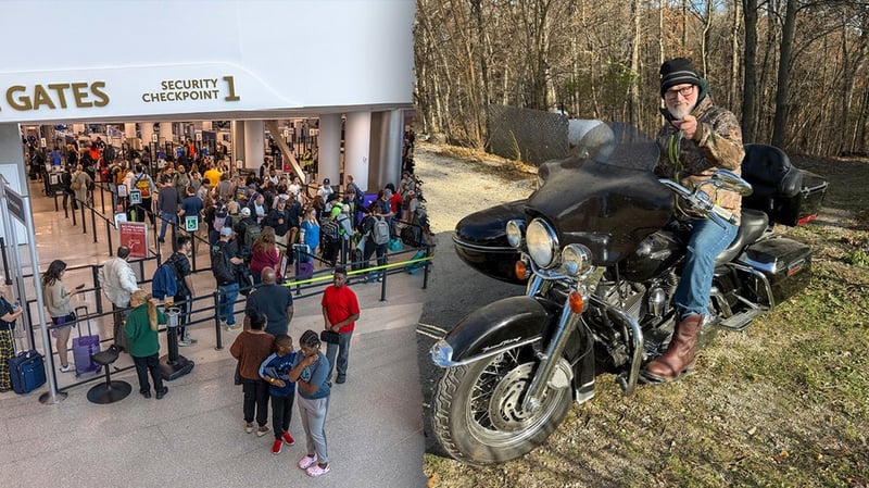 From carpools to motorcycles, House lawmakers overcome air travel chaos to end shutdown