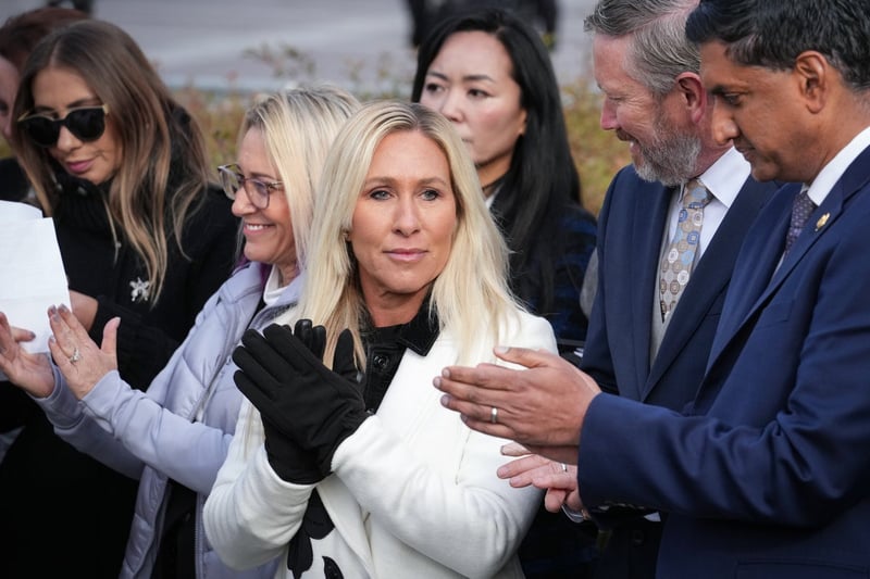 Marjorie Taylor Greene will qualify for a congressional pension - by a matter of days - after she resigns from office