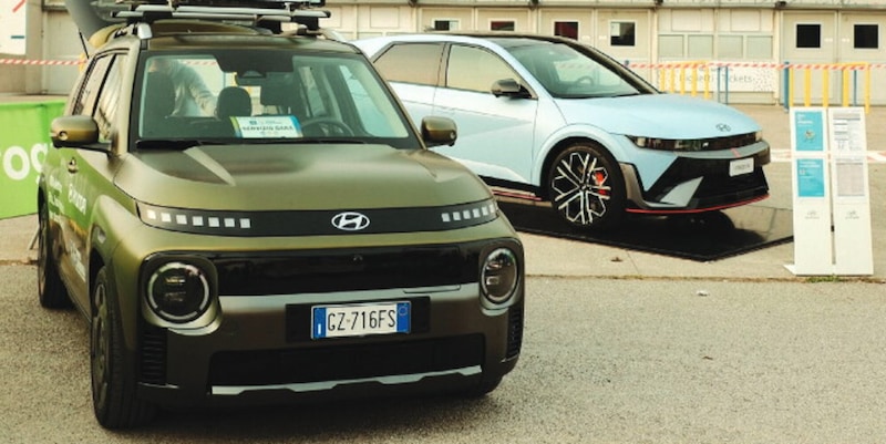 IONIQ 5 N corsa green: Hyundai partner della maratona di Verona