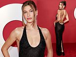Hailey Bieber flashes derriere in sheer backless dress at GQ Men of the Year event after remarks about Justin marriage