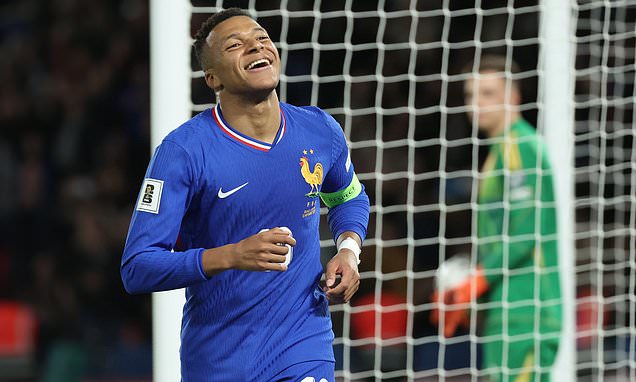 Kylian Mbappe reaches major career milestone as France secure World Cup spot and Hugo Ekitike nets his first international goal