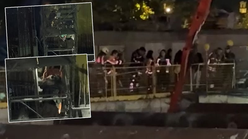 Beşiktaş-Kabataş metro inşaatında çökme: Çok sayıda yaralı var