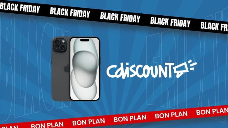 Le Black Friday commence très fort chez Cdiscount quand on voit le prix de cet iPhone 15