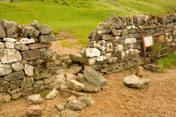 'Instagram vandals' pull down 500-year-old Scots castle wall to take better pictures