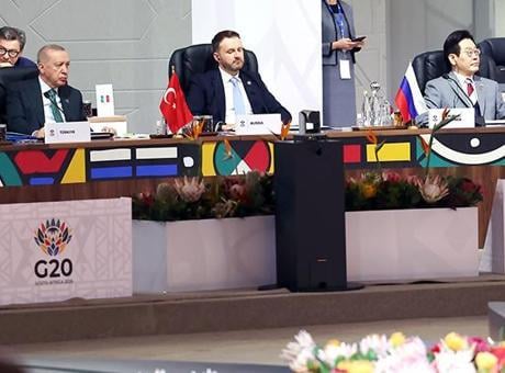 Cumhurbaşkanı Erdoğan, G20 Liderler Zirvesi kapsamında verilen akşam yemeğine katıldı