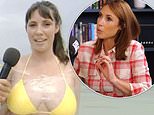 Alex Jones reveals she was a bikini-clad contestant on raunchy Magaluf dating show where 'everyone was having sex' before host Davina McCall helped her sit exams during a break in filming