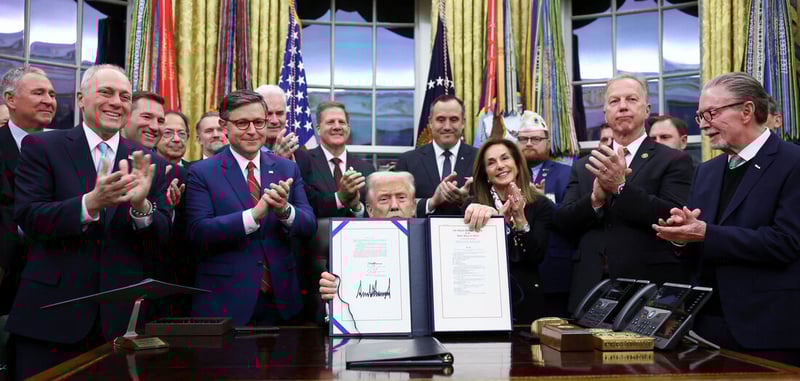 Porträt: Louis des Tages: Donald Trump