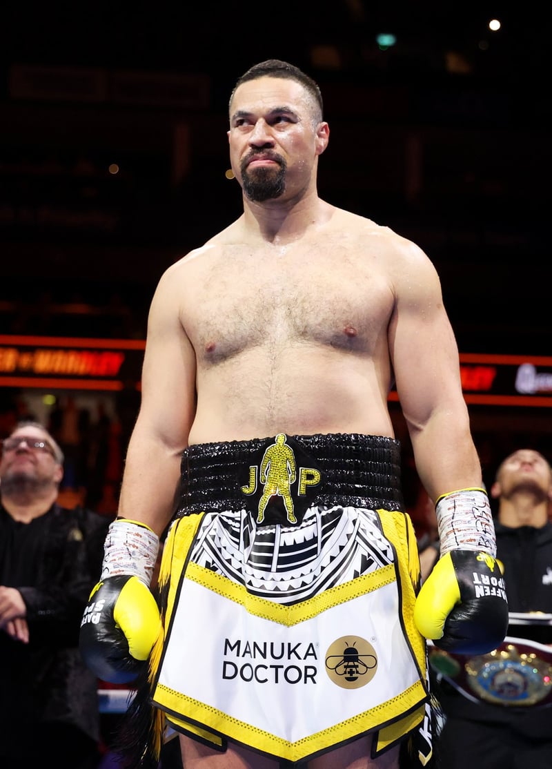 Joseph Parker denies taking 'any prohibited substance' after failed drugs test