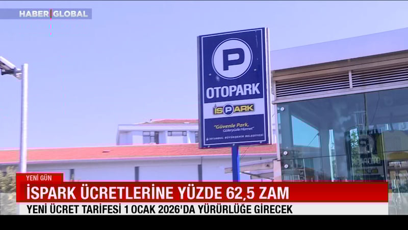 İSPARK ücretlerine yüzde 62,5 zam tarifesi Ocak'ta devreye girecek