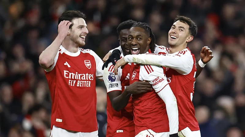 Kuzey Londra derbisinde kazanan Arsenal! Eze'den hat-trick...