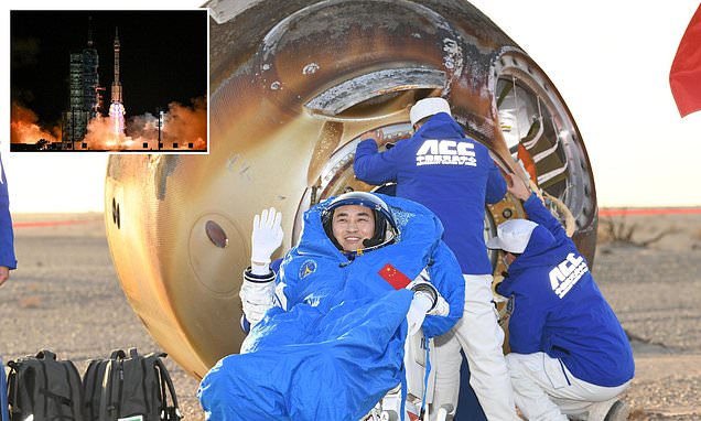 Stranded Chinese astronauts finally escape station… but now three MORE are trapped in space with no way to get home