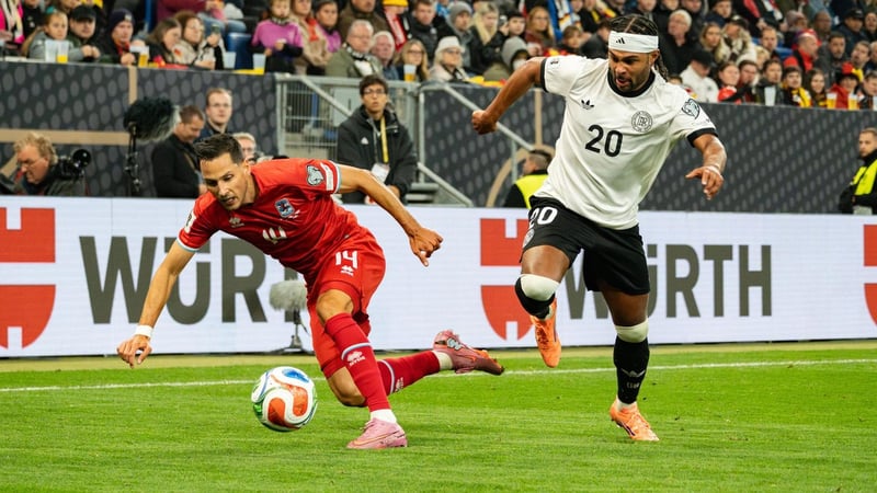 WM-Qualifikation: So sehen Sie das Spiel zwischen Deutschland und Luxemburg live im TV