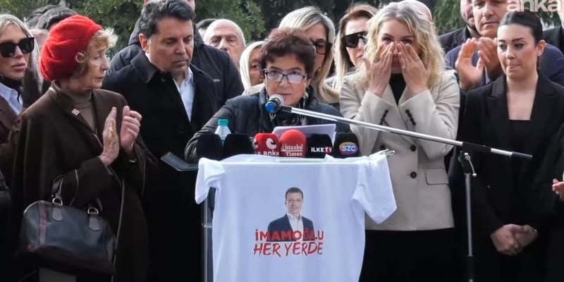 Erdoğan barikatına itiraz ettiği için tutuklanmıştı: Eda Saraç'ın annesi konuştu, Dilek İmamoğlu gözyaşlarına boğuldu