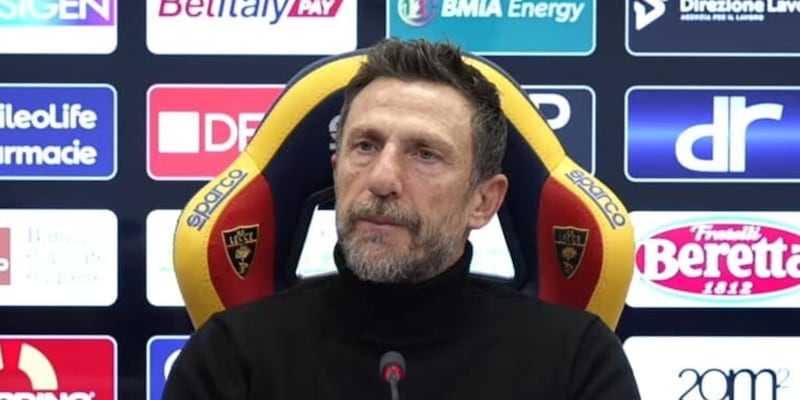 <p>Di Francesco: &quot;Il Torino ha gi&agrave; vissuto una situazione del genere e ha reagito alla grande&rdquo;. Su Baroni...</p>