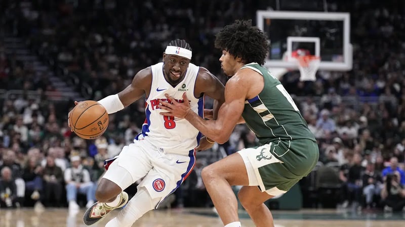 NBA'de Detroit Pistons, üst üste 12. galibiyetini aldı