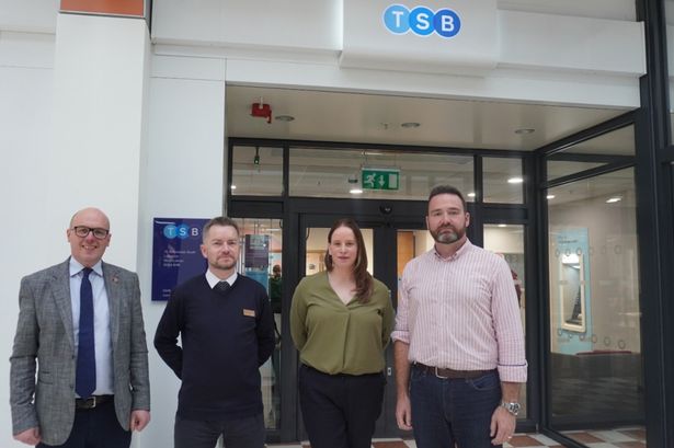 MP visits TSB Livingston branch to find out how bank is supporting vulnerable customers