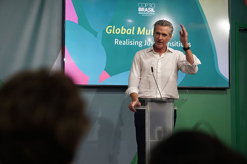 Gavin Newsom’s Climate Warning for American Companies