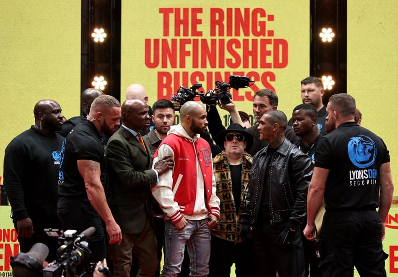 Chris Eubank weighs in heavier than Conor Benn on fight day as rematch nears