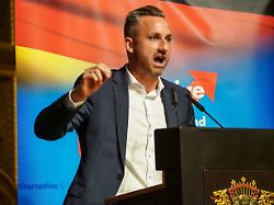 "Völlige Schamlosigkeit": AfD-Spitzenkandidat sorgt mit NS-Aussage für Empörung