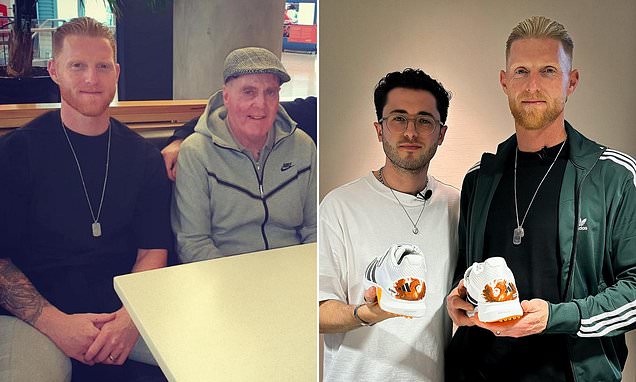 Revealed: The touching reason England skipper Ben Stokes is wearing a special symbol on his shoes during the Ashes