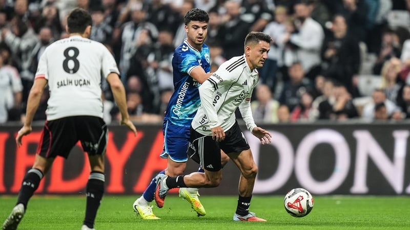 Beşiktaş ile Samsunspor'un düellosunda kazanan çıkmadı