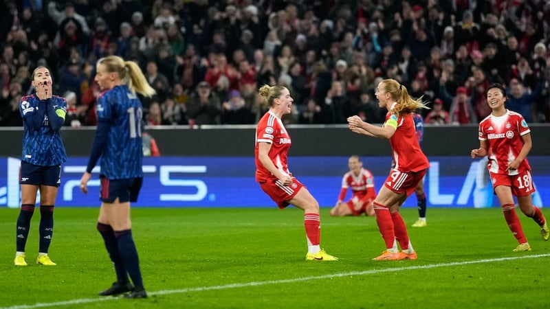 3:2 nach 0:2! Furiose Bayern-Frauen drehen irre Partie gegen Arsenal