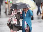 Britain braces for weekend washout: Torrential downpours and strong winds will batter UK from tomorrow as Met Office issues yellow weather alert and warns to expect two inches of rain