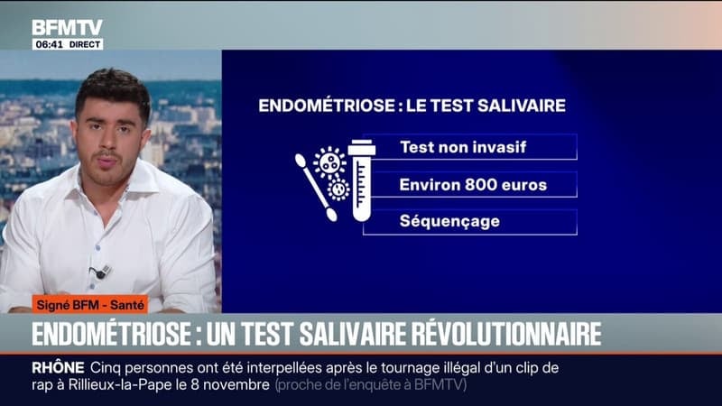 SIGNÉ BFM - Pour détecter l'endométriose, un nouveau test salivaire arrive en France pour accélérer le dépistage de la maladie
