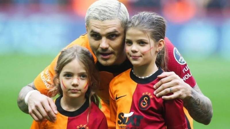Mauro Icardi, 150 gün sonra kızlarıyla buluştu