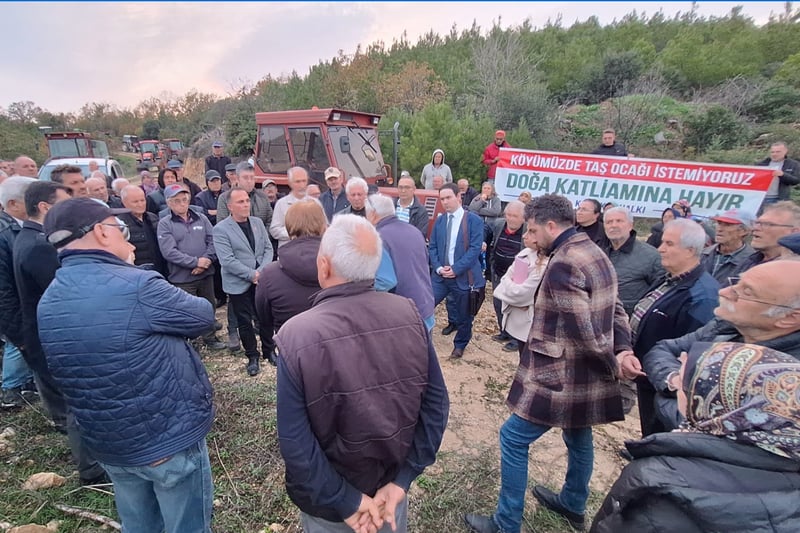 Edirne’de maden için bilirkişi incelemesi yapıldı: ‘Yaşam alanımızı, tarımımızı, suyumuzu etkileyecek’