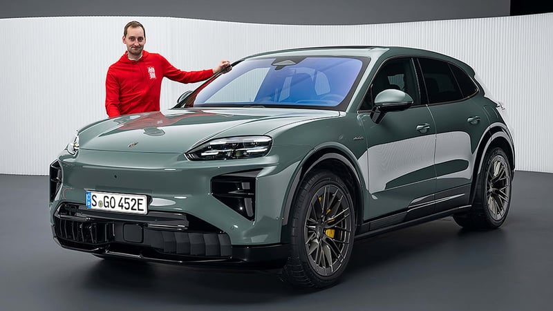 Porsche Cayenne Electric - Cayenne mit mehr als 1000 PS und Kino im Cockpit!