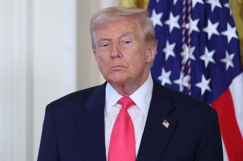 Trump speaks out days after Epstein email bombshells and blames ‘weak Republicans’ who fell for ‘hoax’