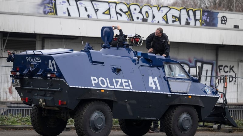 Gründung von AfD-Jugendverband: Tausende Polizisten und angekündigte Blockaden: Gießen im Ausnahmezustand