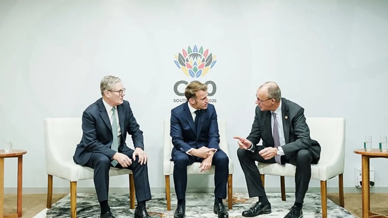 G20’de Macron, Merz ve Starmer ABD’nin Ukrayna planını görüştü!