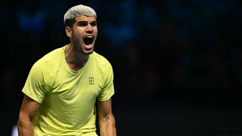 ATP Finalleri'nde Alcaraz, Musetti'yi yenerek 3'te 3 yaptı