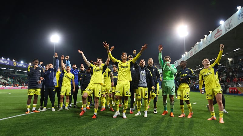 Fenerbahçe, seriyi 5 maça çıkardı