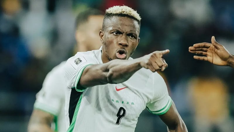 Victor Osimhen, Mario Lemina'yı üzdü: Nijerya finale çıktı!