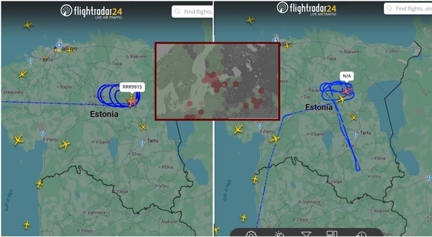 Un bombardiere B-52 Usa e un aereo militare Gb e un jet-spia Nato in missione sopra l'Estonia, Mosca reagisce con "attacchi" ibridi